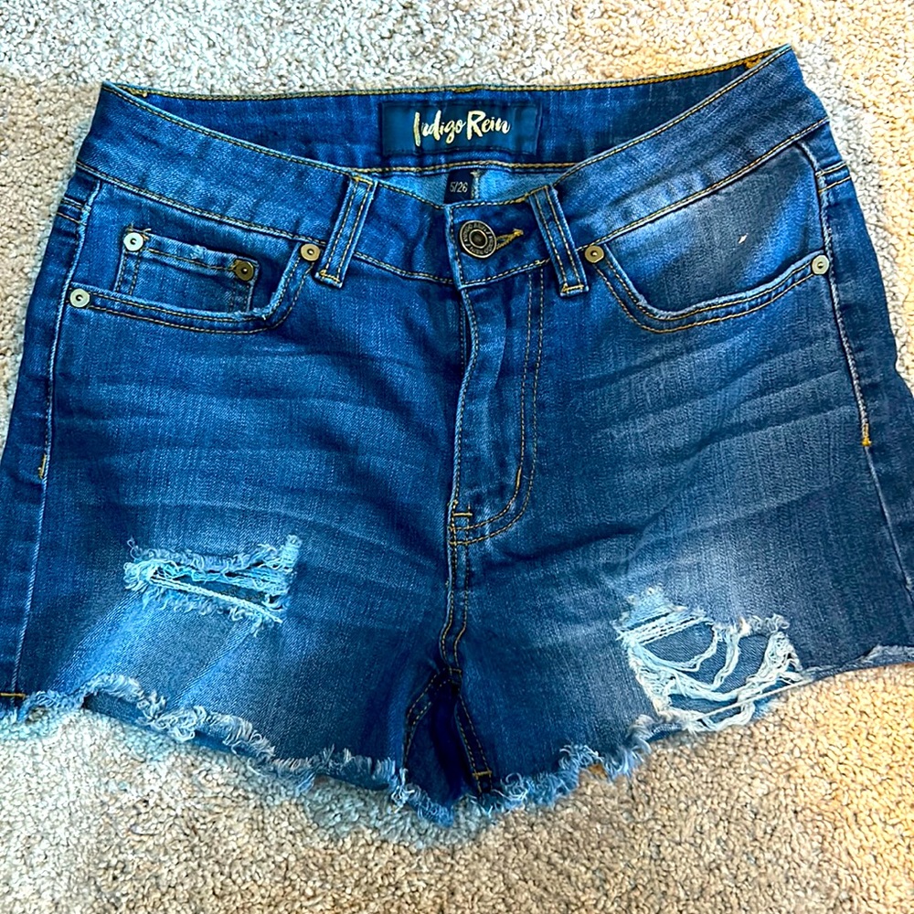 Indigo Rein shorts size 5/26